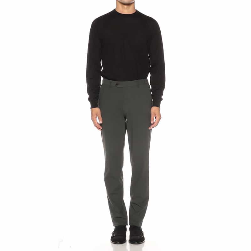 BARNEYS NEW YORK セットアップ ジャージーパンツ KHAKI