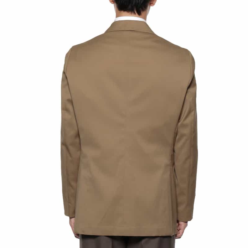 BARNEYS NEW YORK フランネル テーラードジャケット BEIGE
