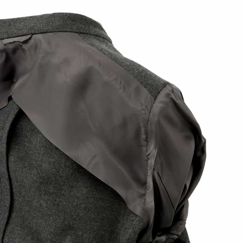 BARNEYS NEW YORK フランネル テーラードジャケット GRAY