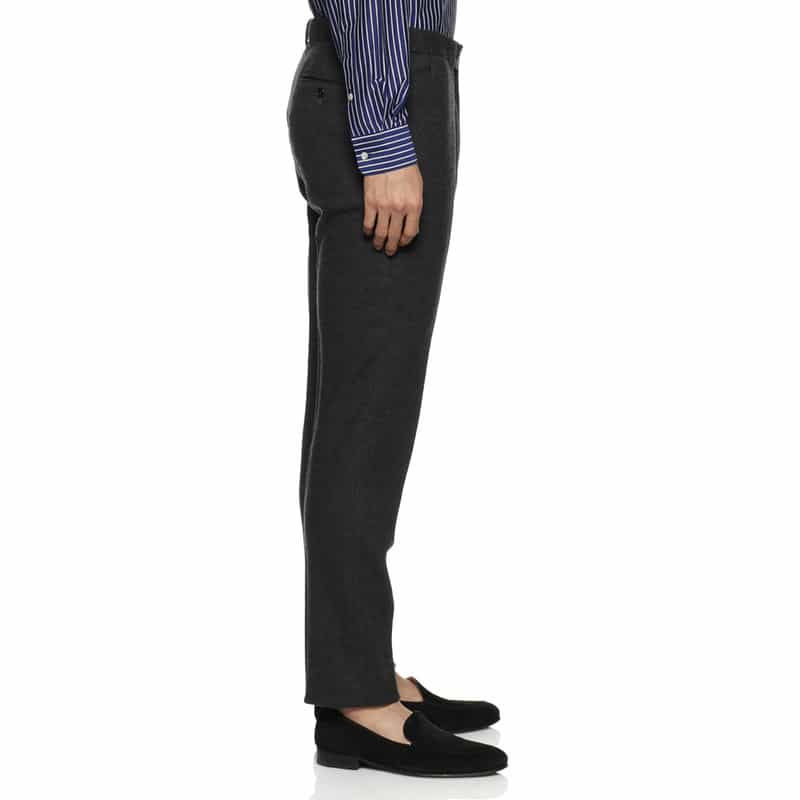 BARNEYS NEW YORK ウール素材イージーパンツ GRAY