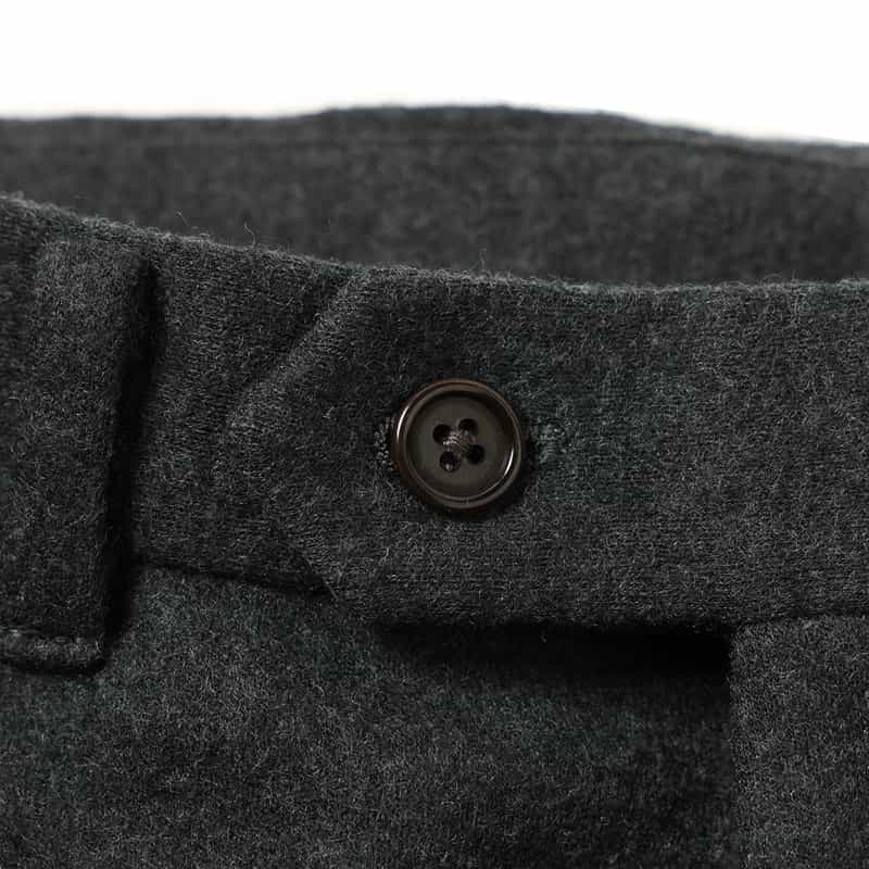 BARNEYS NEW YORK ウール素材イージーパンツ GRAY