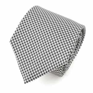 千鳥格子柄タイ