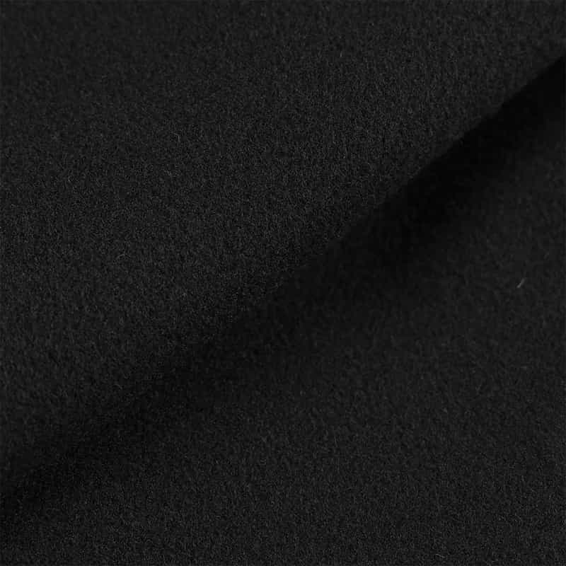 BARNEYS NEW YORK ウール素材ダブルブレスト チェスターコート BLACK