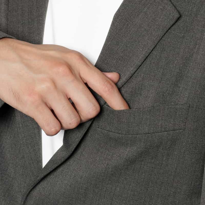 BARNEYS NEW YORK セットアップ テーラードジャケット GRAY