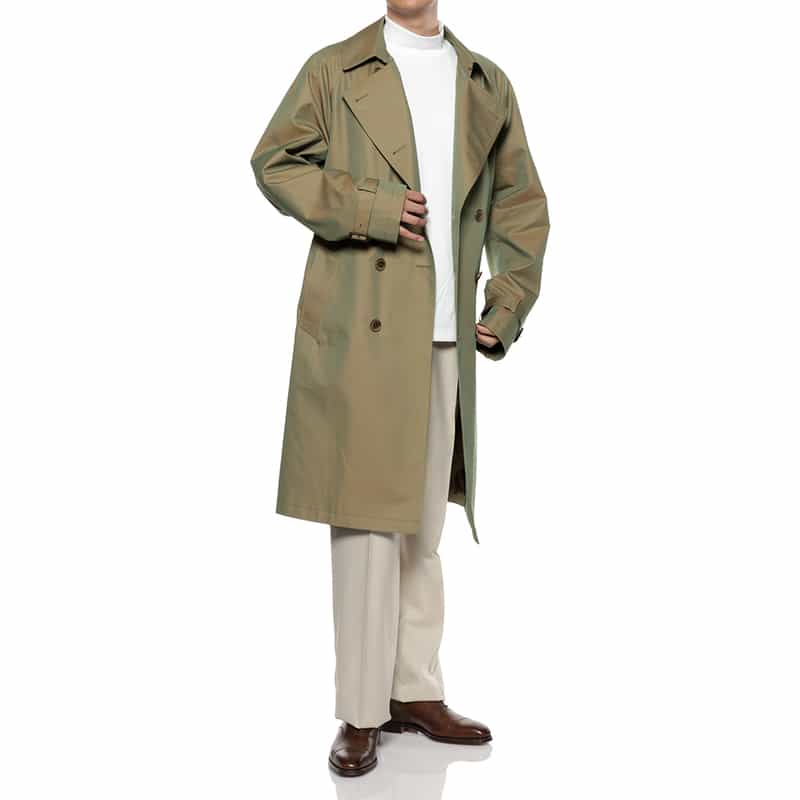 BARNEYS NEW YORK トレンチコート KHAKI
