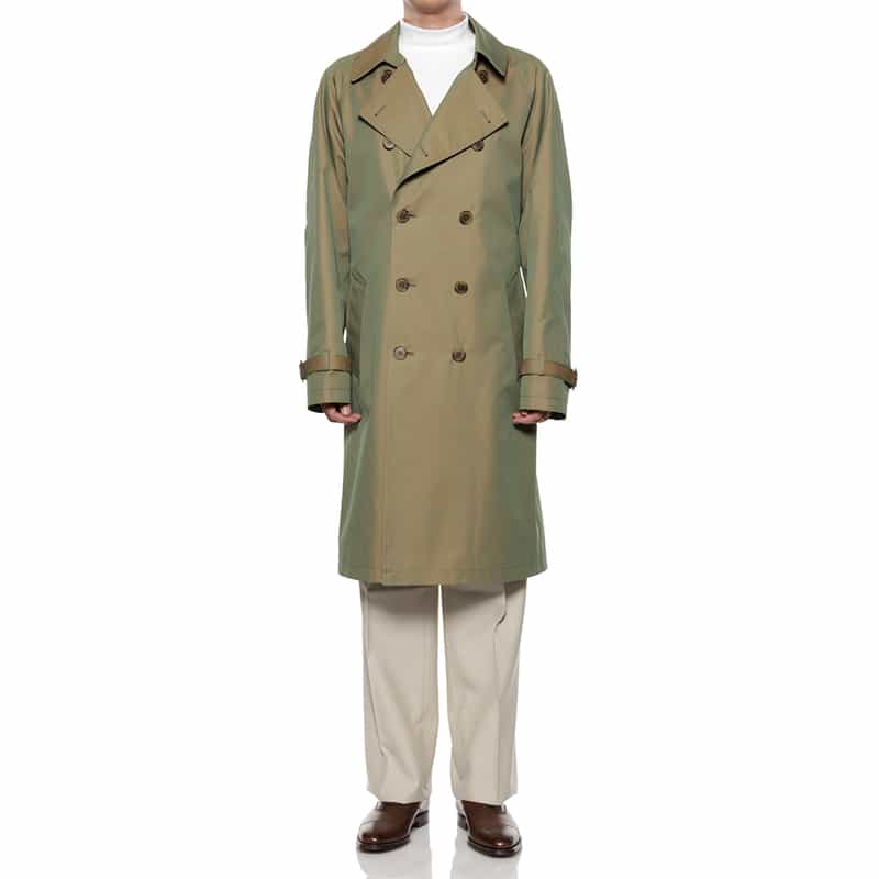 BARNEYS NEW YORK トレンチコート KHAKI