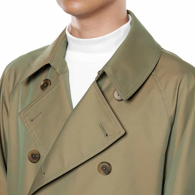 BARNEYS NEW YORK トレンチコート KHAKI