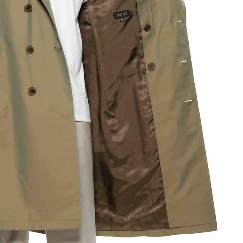 BARNEYS NEW YORK トレンチコート KHAKI