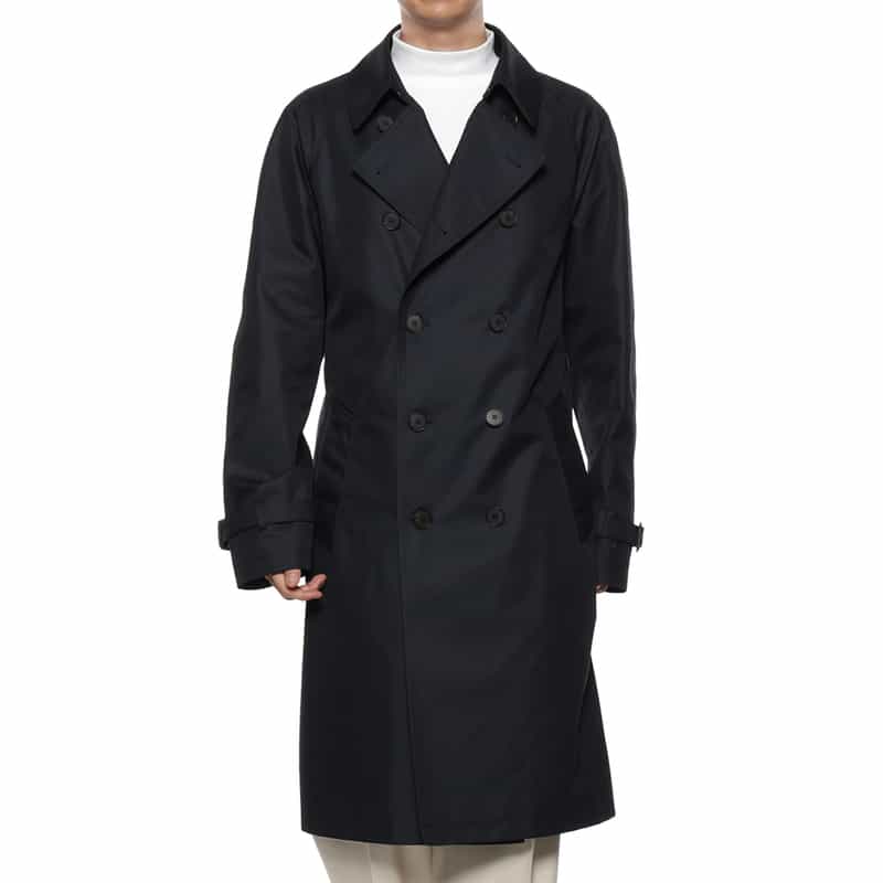 BARNEYS NEW YORK トレンチコート BLACK