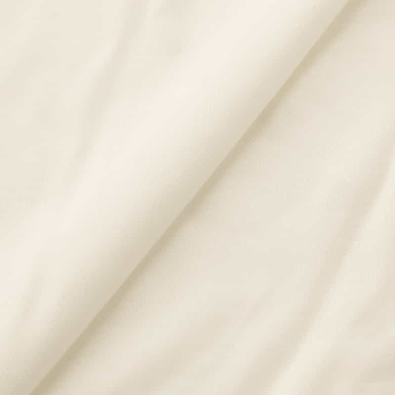 BARNEYS NEW YORK コットンスムース モックネックカットソー WHITE