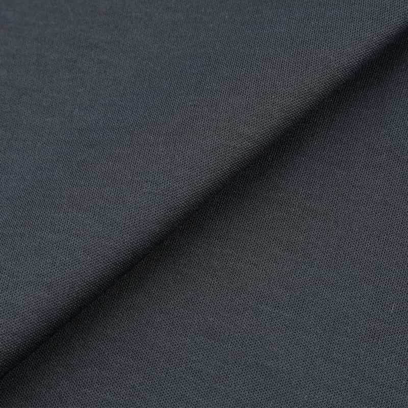 BARNEYS NEW YORK コットンスムース モックネックカットソー NAVY