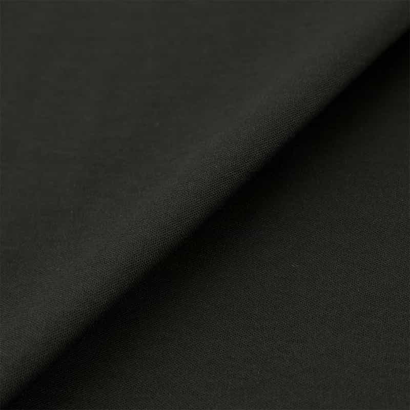 BARNEYS NEW YORK コットンスムース モックネックカットソー BLACK