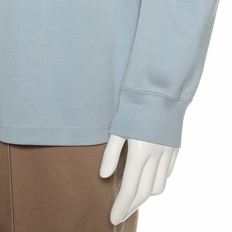 BARNEYS NEW YORK ラグランスリーブ オーバーサイズ ロングスリーブTシャツ BLUE