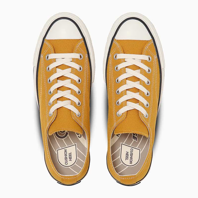 CONVERSE ADDICT スニーカー "CHUCK TAYLOR CANVAS OX" （23cm-25cm） MUSTARD