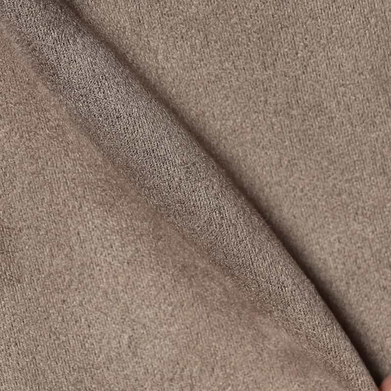 BARNEYS NEW YORK フェイクスエード ライダースジャケット BEIGE
