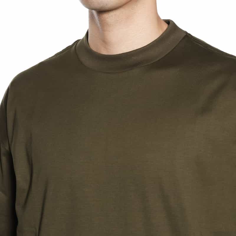 GIM GIM＜ジム＞バーニーズ　ニューヨーク限定 ワイドTシャツ KHAKI