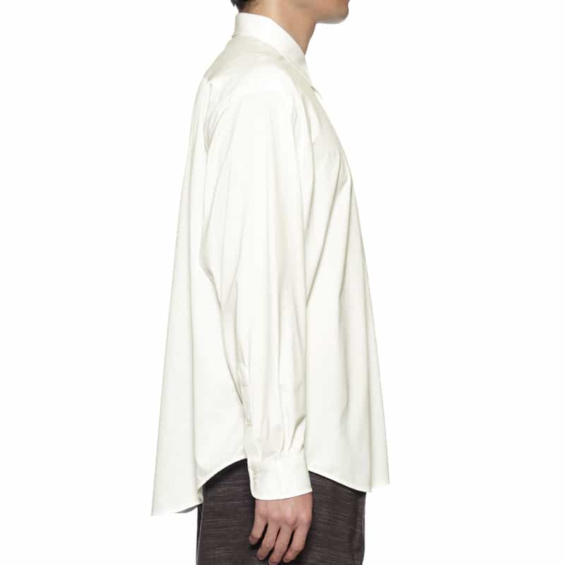 KANEMASA PHIL. KANEMASA PHIL.＜カネマサフィル＞リラックスシルエットシャツ WHITE