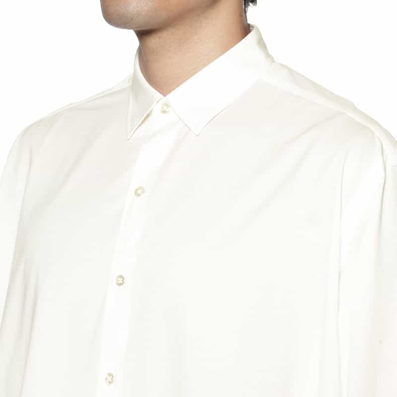 KANEMASA PHIL. KANEMASA PHIL.＜カネマサフィル＞リラックスシルエットシャツ WHITE