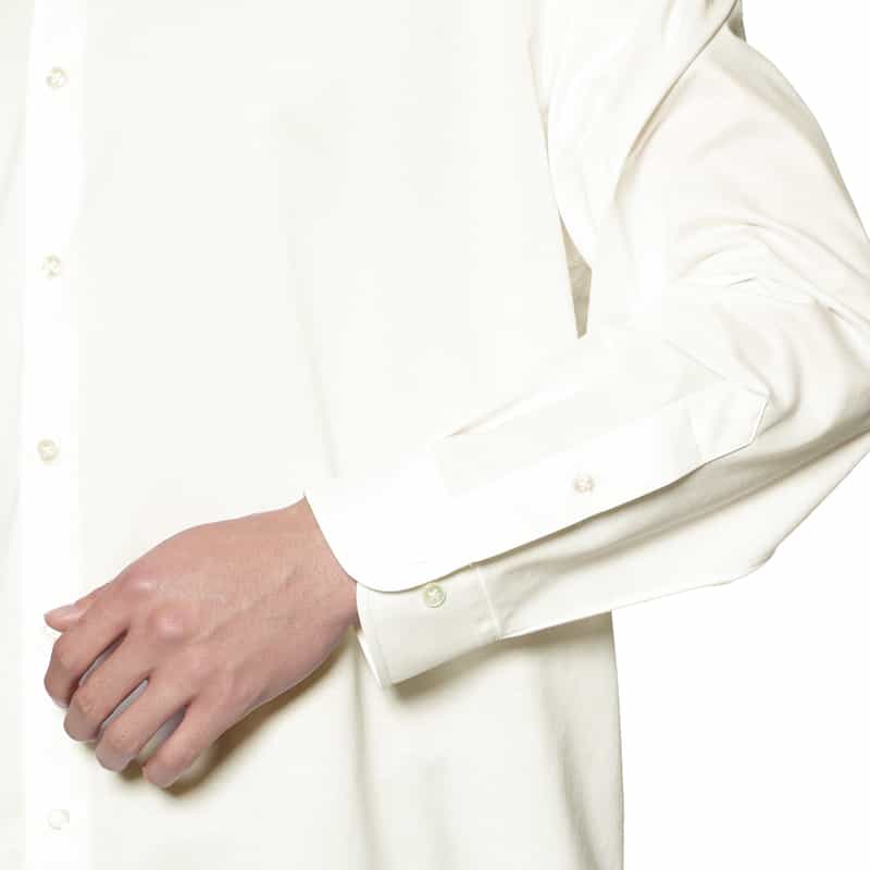 KANEMASA PHIL. KANEMASA PHIL.＜カネマサフィル＞リラックスシルエットシャツ WHITE