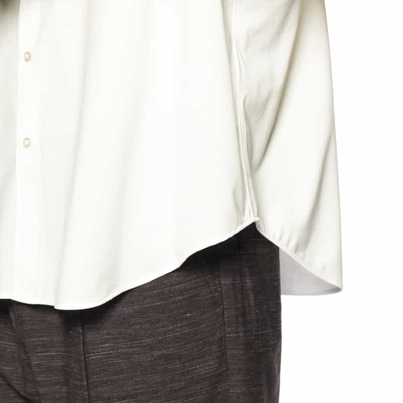 KANEMASA PHIL. KANEMASA PHIL.＜カネマサフィル＞リラックスシルエットシャツ WHITE