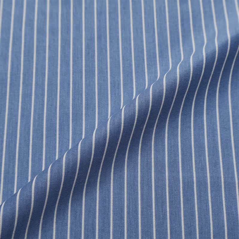 KANEMASA PHIL. KANEMASA PHIL.＜カネマサフィル＞ストライプ柄シャツ BLUE