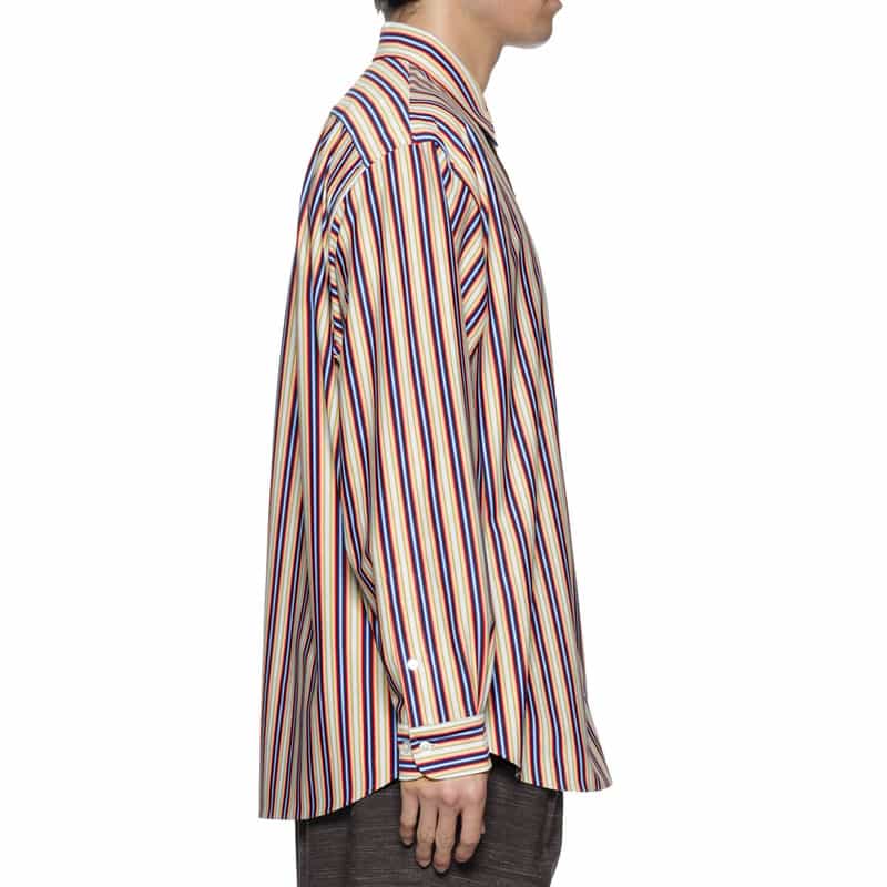 KANEMASA PHIL. KANEMASA PHIL.＜カネマサフィル＞ストライプ柄シャツ MULTICOLOR