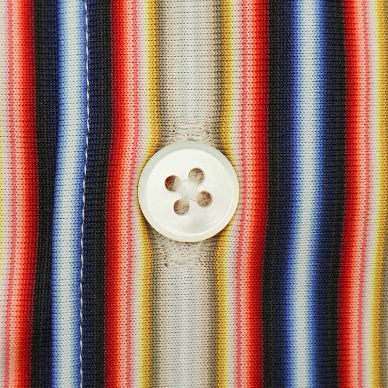 KANEMASA PHIL. KANEMASA PHIL.＜カネマサフィル＞ストライプ柄シャツ MULTICOLOR