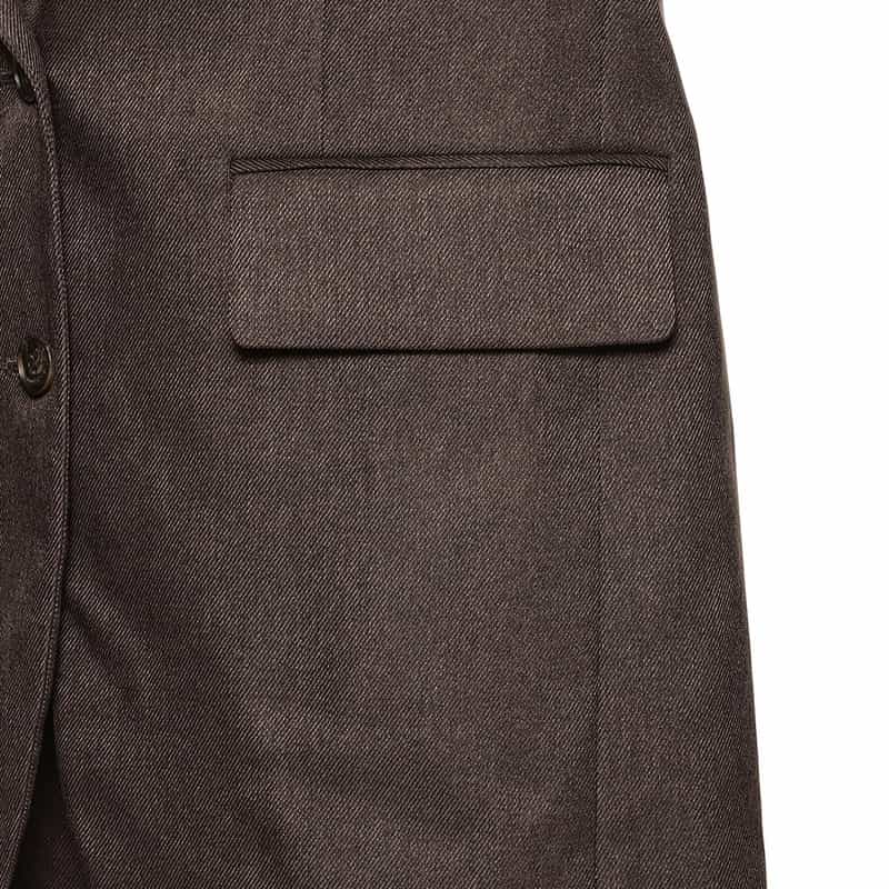 BARNEYS NEW YORK セットアップ オーバーサイズ テーラードジャケット BROWN