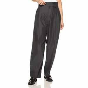 コットン バレルレッグパンツ