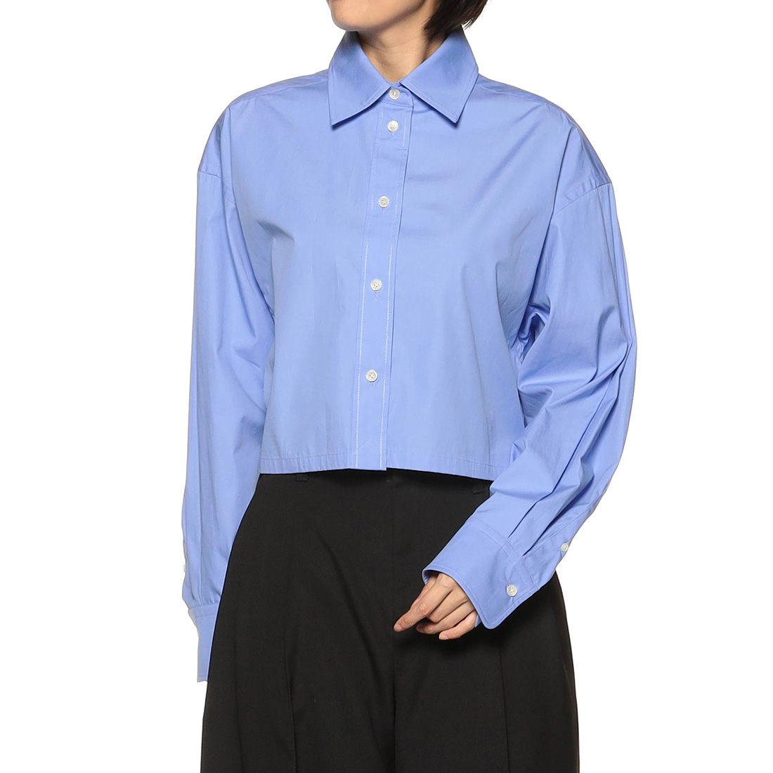 クロップド シャツ