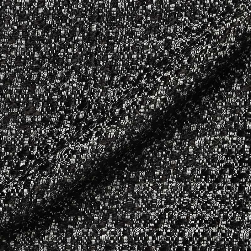 BARNEYS NEW YORK セットアップ ミックスツイード ミニスカート WHITE