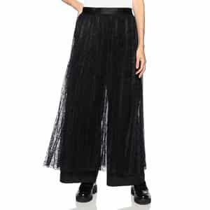 シアー レース ロングスカート