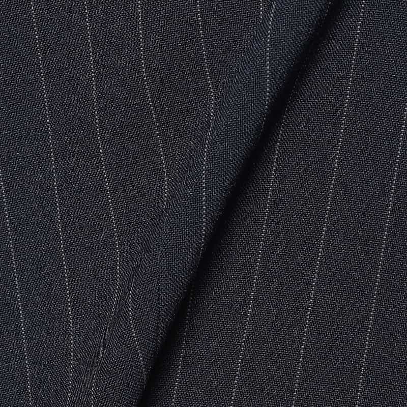 BARNEYS NEW YORK セットアップ ピンストライプ柄 ショートベスト NAVY