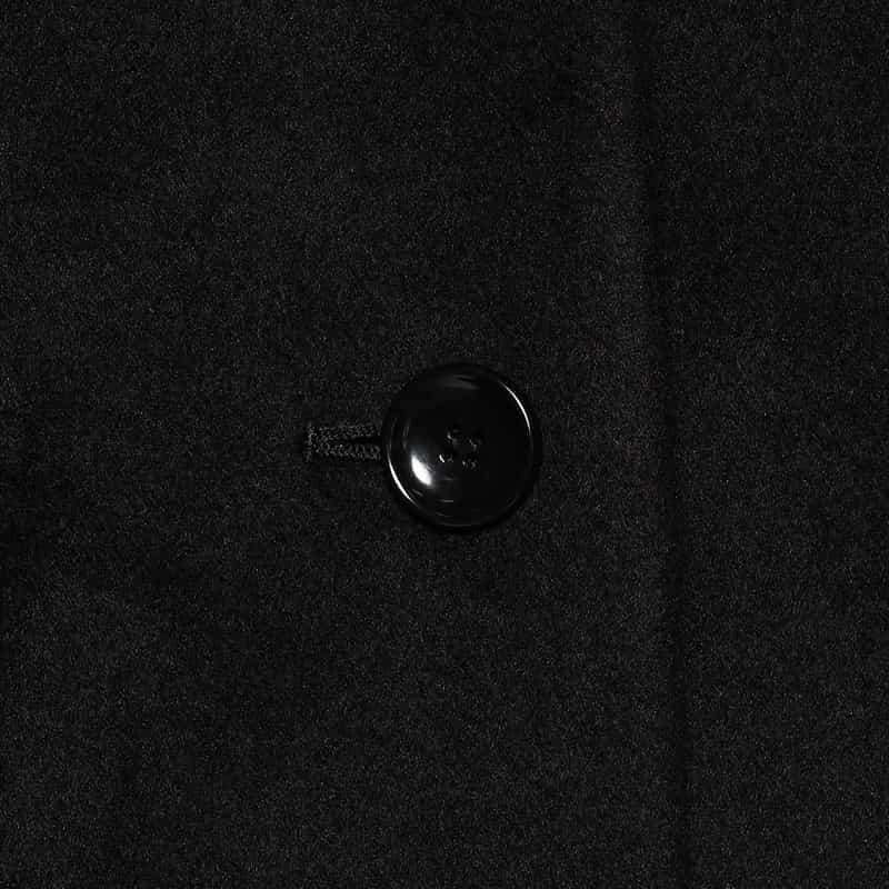 BARNEYS NEW YORK バックコンシャス ロングコート BLACK