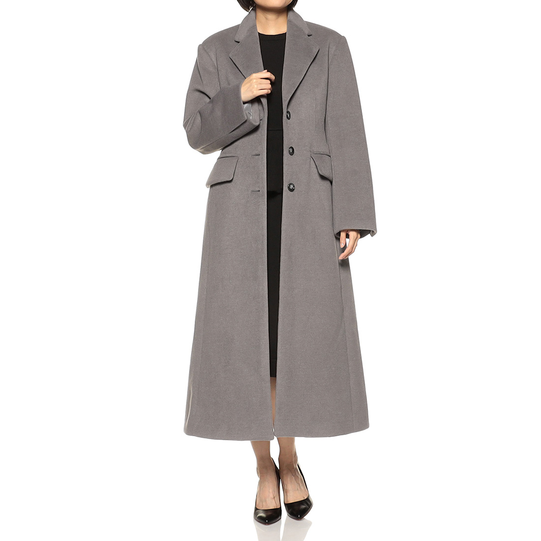 バックコンシャス ロングコート