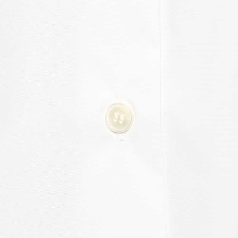 BARNEYS NEW YORK ロングスリーブ ショート シャツドレス WHITE