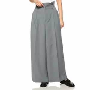 ハイウエスト ボリュームタック ワイドパンツ