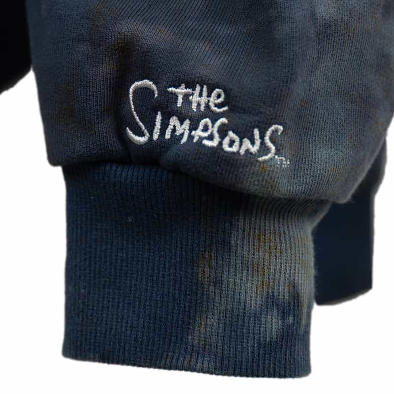 CVTVLIST バーニーズ ニューヨーク限定ブリーチ加工ジップパーカ BLACK