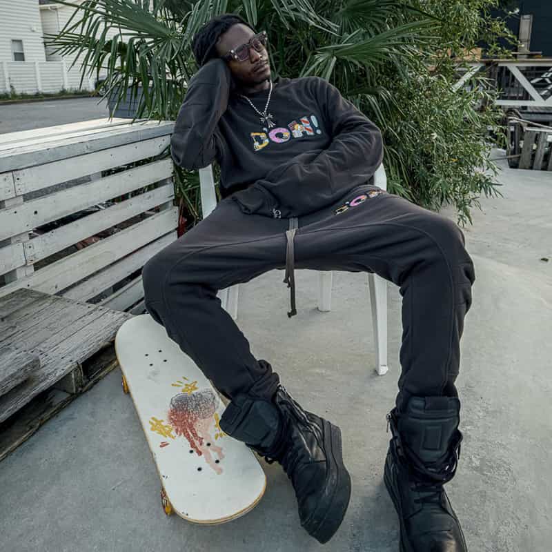 CVTVLIST バーニーズ ニューヨーク限定スエットプルオーバー BLACK