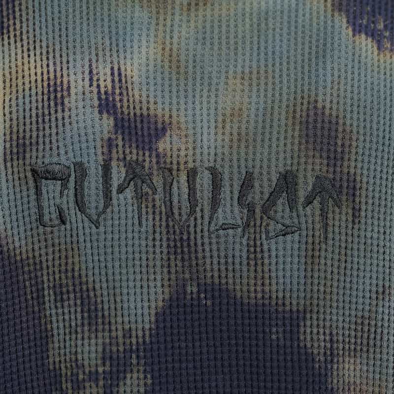 CVTVLIST バーニーズ　ニューヨーク限定ブリーチ加工ワッフルTシャツ BLACK