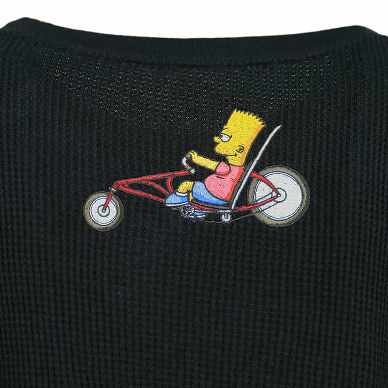 CVTVLIST バーニーズ　ニューヨーク限定ワッフルTシャツ BLACK