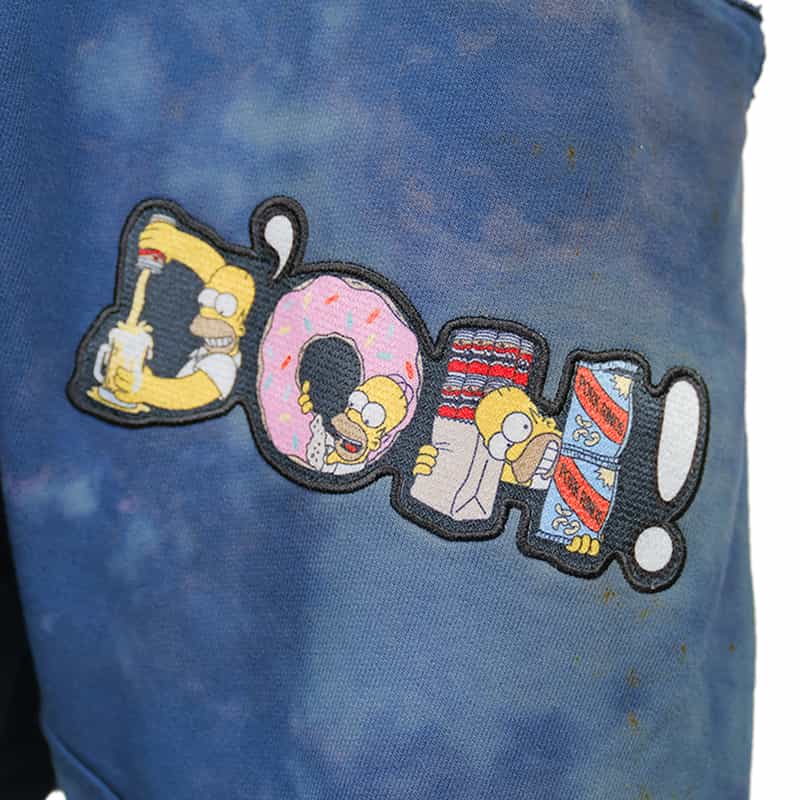 CVTVLIST バーニーズ　ニューヨーク限定ブリーチ加工パンツ BLACK