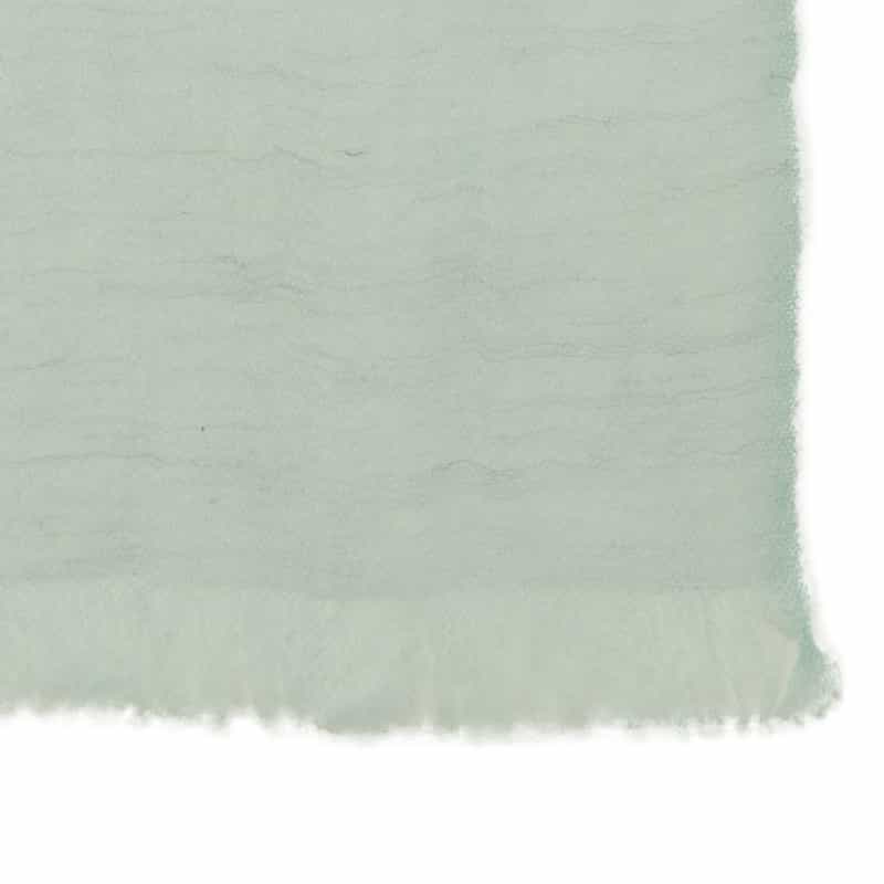 BARNEYS NEW YORK カシミヤ素材バイカラー スカーフ BLUE