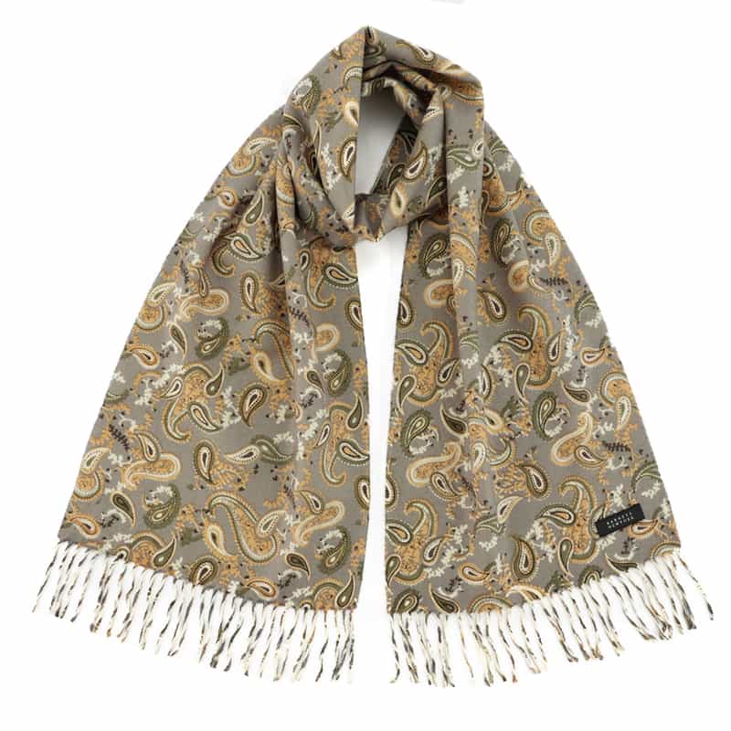 BARNEYS NEW YORK スカーフ GRAY