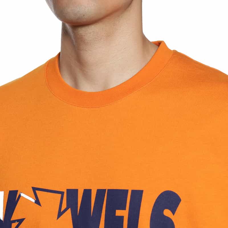 VOWELS プリントTシャツ ORANGE