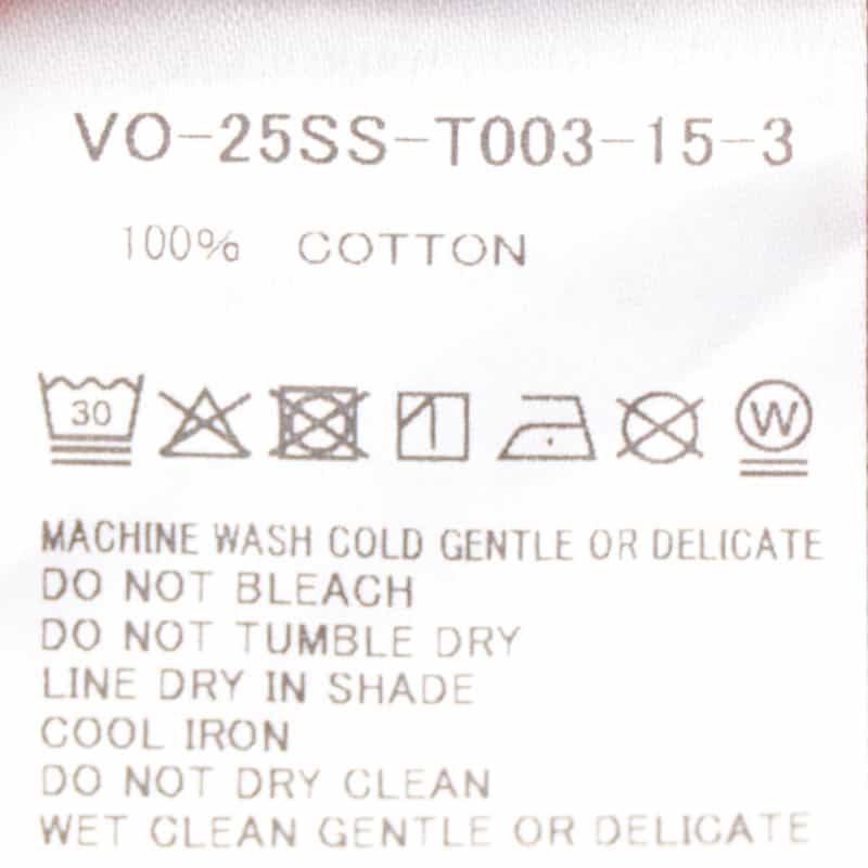 VOWELS プリントTシャツ ORANGE