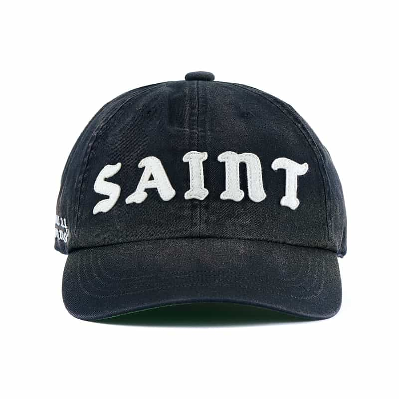 SAINT MXXXXXX ベースボールキャップ BLACK