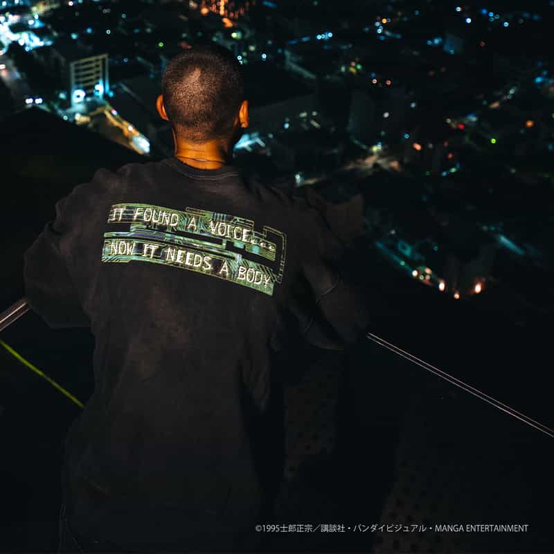 SAINT MXXXXXX SAINT MXXXXXX＜セント マイケル＞ヴィンテージ加工スウェットプルオーバー BLACK
