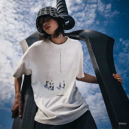 ヴィンテージ加工プリントTシャツ（2230287）｜SAINT MXXXXXX