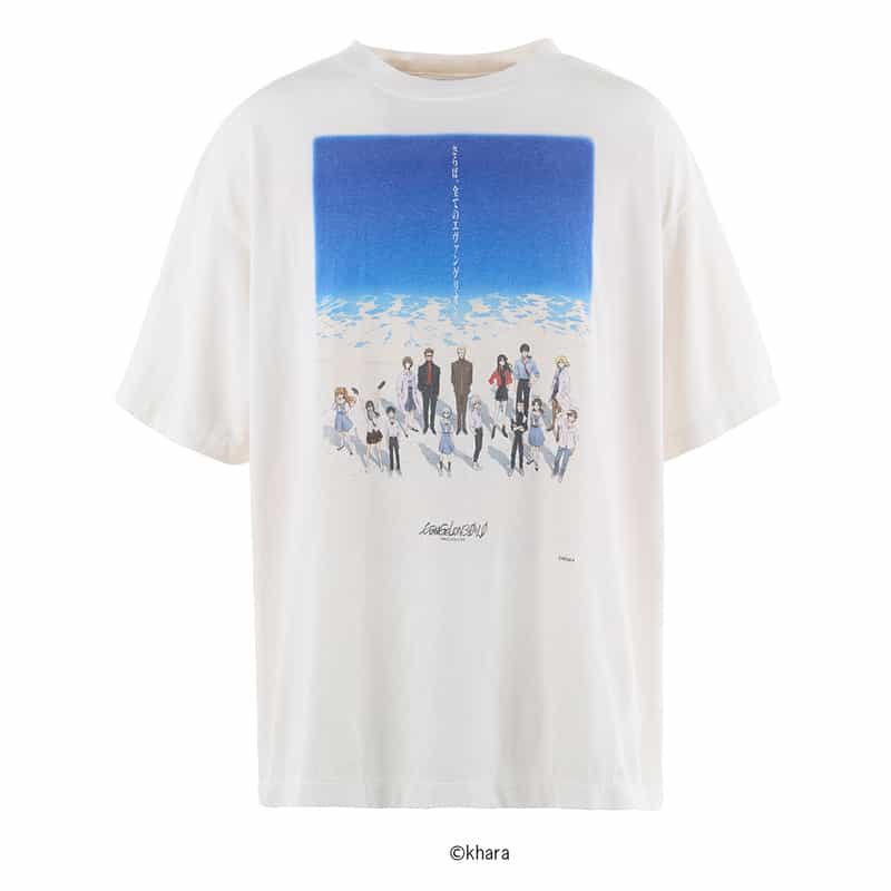 SAINT MXXXXXX SAINT MXXXXXX＜セント マイケル＞ヴィンテージ加工プリントTシャツ WHITE